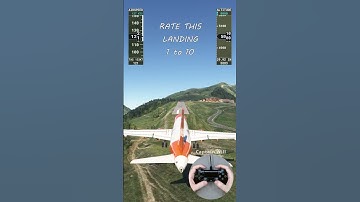 Pilot Attempts Dangerous Short Field Mountain Landing in an A320 - Microsoft Flight Simulator 2020