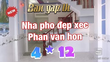 Bán nhà phố hóc Môn xẹc đường Phan Văn hớn gần chợ xuân thơi thượng