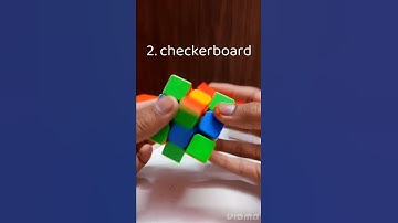 Top 3 easiest amazing patterns on 3×3 Rubik