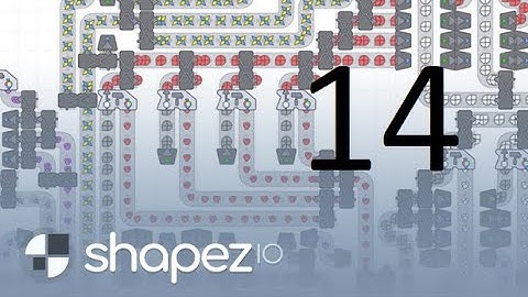 Shapez.io gameplay(timelapse) level 14