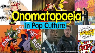 Onomatopoeia Examples in Songs, Movies and TV