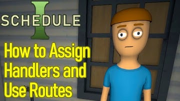 Schedule 1 how to assign handlers and use routes, automate