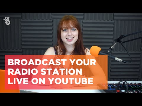 Broadcast your Radio Station live on YouTube ?