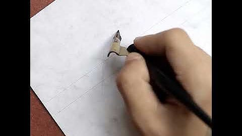 TRI LE • COPPERPLATE LETTERING SCRIPT