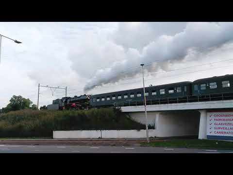 Stoomtreinen bij Baanpad, Capelle aan den IJssel, 5 10 2019