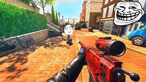 Acting like BOT then POPPING OFF with a SNIPER (1 HOUR LONG + BEST REACTIONS)