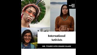Mr. Tyler's 8th grade Wax Museum - International Activists