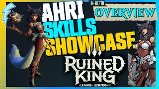 Ahri Skills Showcase for Ruined King [Abilities, Runes, Masteries]