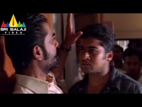 Yuva Movie Surya Warning to Guru Scene | Suriya, Madhavan, Siddharth | Sri Balaji Video