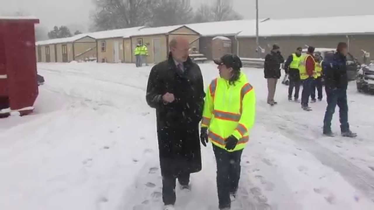 Governor Wolf meets with PennDOT workers in Harrisburg