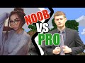 NOOB vs PRO: Minecraft Build Battle with Graser