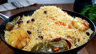 لا أستطيع التوقف عن طبخ هذه الوصفة! وصفة اللحم والأرز الأوزبكية بيلاف! Cooking Uzbek meat and rice