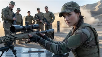 Ze was gewoon geweren aan het schoonmaken - totdat een sluipschutter van de Special Forces haar u...
