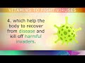 6 Vitamins To FIGHT VIRUSES and PATHOGENS
