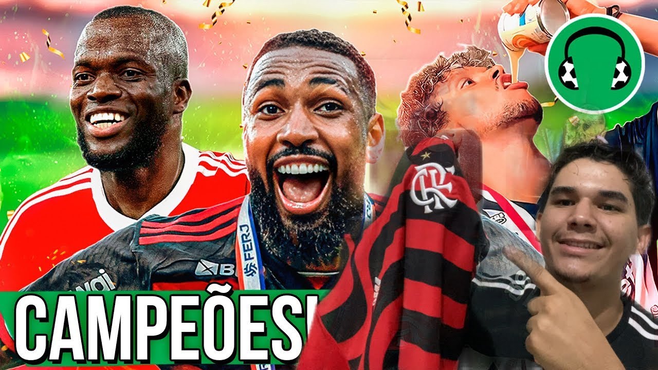 🎵FLAMENGO CAMPEÃO🏆REAGINDO AOS CAMPEÕES ESTADUAIS 2025🎵