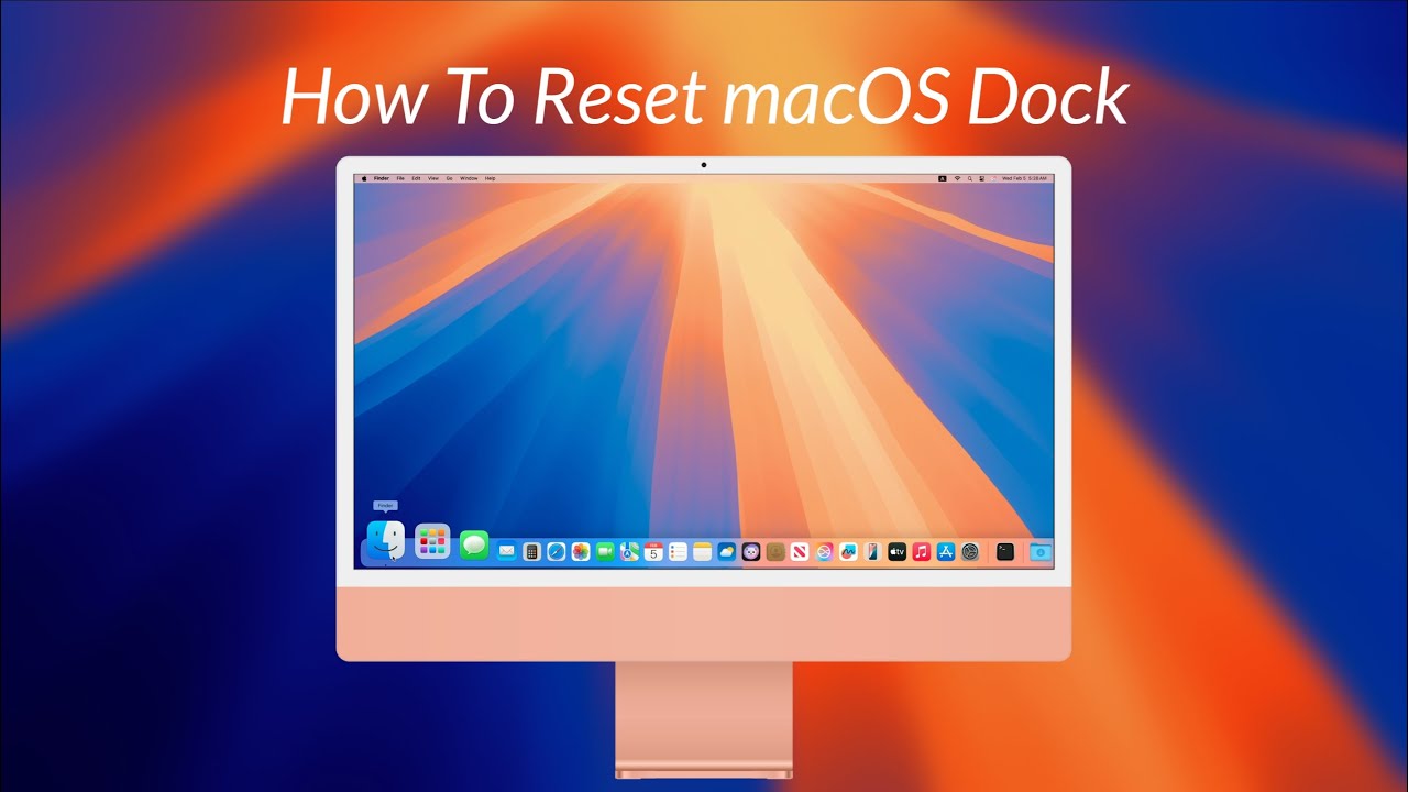 How To Reset Dock on macOS - YouTube