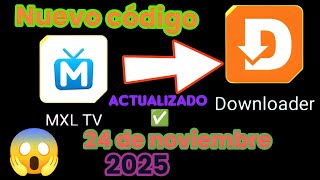 New Downloader Code for Mxltv 2025 for Smart TV Boxes and Android Phones | GENIAL MEN screenshot 5