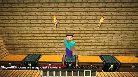 Minecraft | Find the Button Custom Map part 1