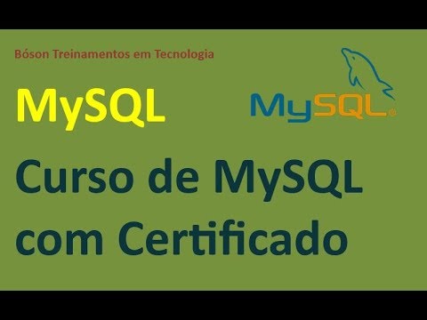 #Curso de #MySQL com #Certificado - Novidade