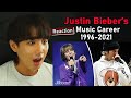 Justin Bieber's Music Career (1996 - 2021) - KOREAN reaction by Brian Lee