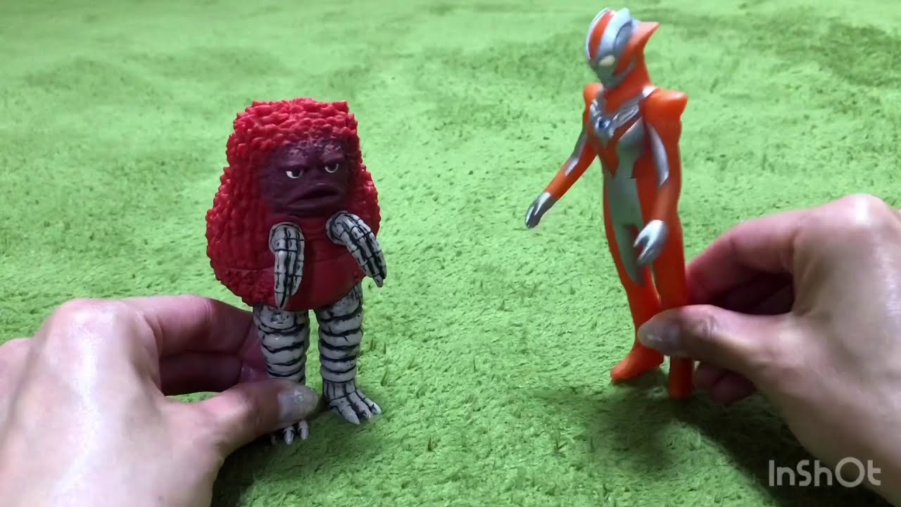 10秒アニメ ピグモン Vs ウルトラウーマングリージョ Youtube