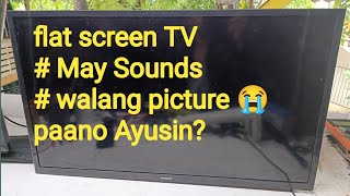 Led tv May sounds walang picture 😭# Samsung 32 inches