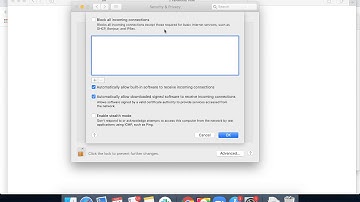 How to BLOCK ALL INCOMING CONNECTIONS on Mac via Firewall?