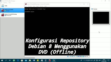 Konfigurasi Repository Debian 8 Menggunakan DVD (Offline)