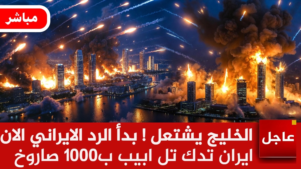عاجل الآن🚨المنطقة تشتعل! إنهيارالدفاعات الاسرائيلية..صواريخ ايران تنتقم وتدك تل ابيب..ونتن ياهو يبكي
