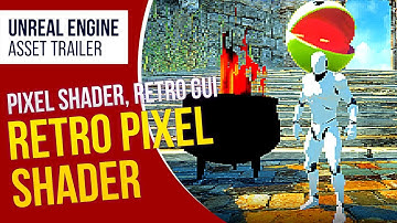 UE4 Retro Pixel Shader (Trailer)