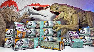 UNBOXING NEW MINI JURASSIC WORLD DINOSAURS!