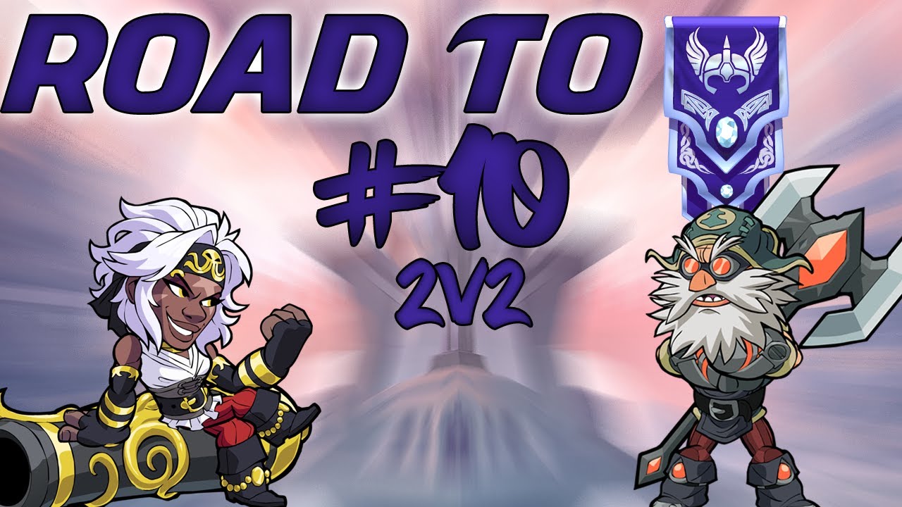 Brawlhalla - 2v2 Ranked Road to Diamond #10 - YouTube