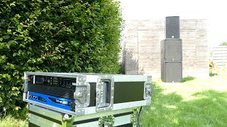 PowerSoft Amplifier Testing | Powerfull Soundsystem Outdoor | 1600Watt RMS Speaker Stack screenshot 1