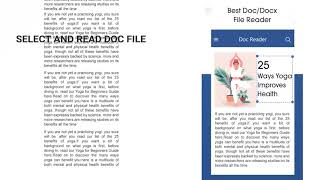 Doc Reader: Doc Viewer, Docx Editor App