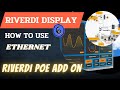 How to use Ethernet on Riverdi STM32 Embedded Displays || PoE Add-on