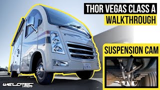 Thor Vegas Class A RV Gets Upgraded 4' Suspension Lift Kit | 2022 Thor Motorcoach Vegas