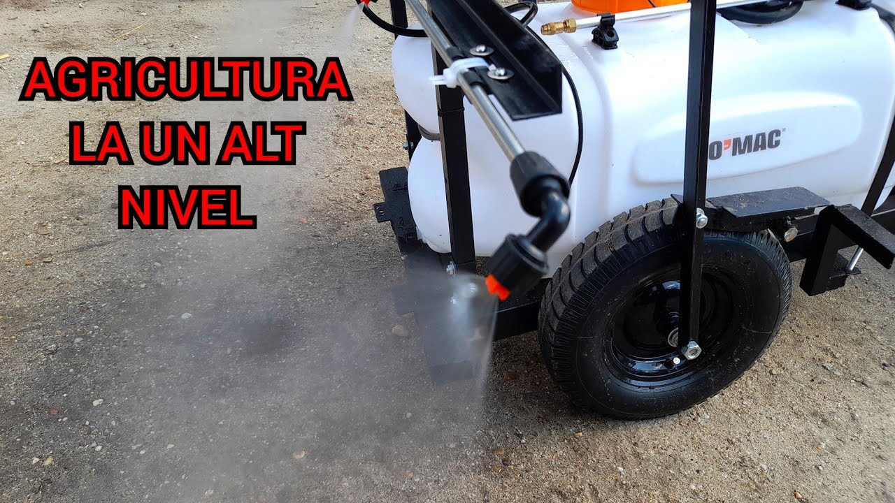 Cum Stropește noul PULVERIZATOR de 100 litri pentru Motocultor O'mac PV 10 000🚀teste și informații🔅
