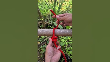 Simple But Works💯#knots #knottying #howtoknot #ropework #usefulknots #diytutorial #shorts