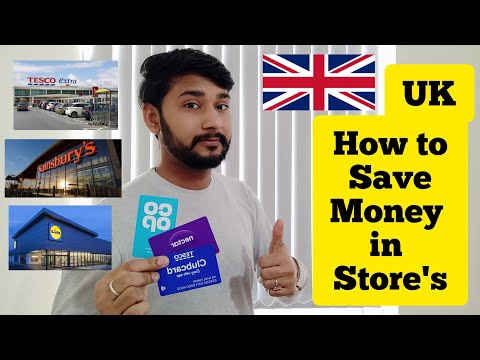 Money Saving In UK With Store's Membership Card Tesco,Co Op, Sainsbury's ,Lidl ,Asda Etc.