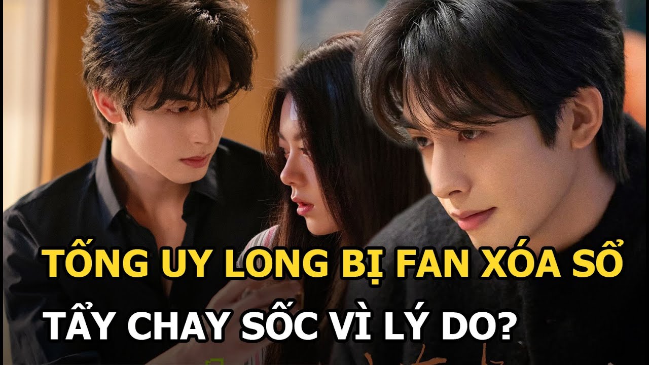 Tống Uy Long bị fan xóa sổ, tẩy chay sốc vì lý do?