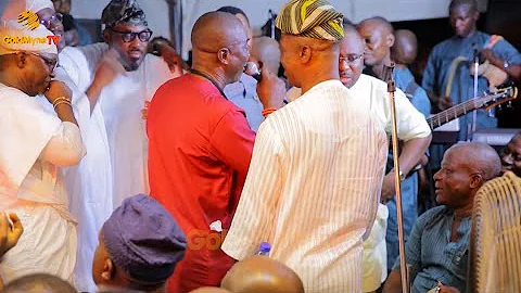 K1 DE ULTIMATE LAUDS OLOTO OF OTO, AKINSIKU, ROTIMI AJANAKU AT ANNIVERSARY OF OBA SULEIMON OWOLABI