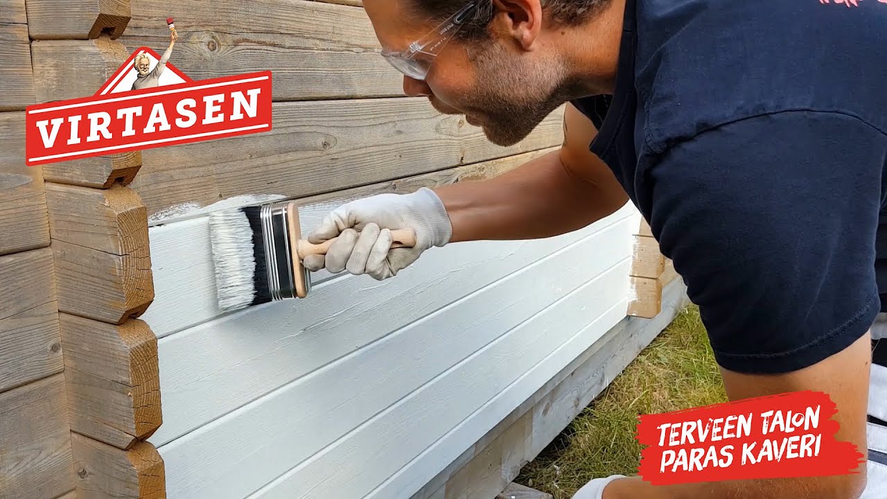 Pohja-  ja pintamaalaus Virtasen 4 Öljyn Maalilla - Virtasen Maalauskoulu