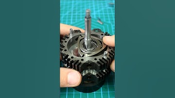 Micro Twin Rotary Engine Assembly #13b #diy #machining #rc #nitro