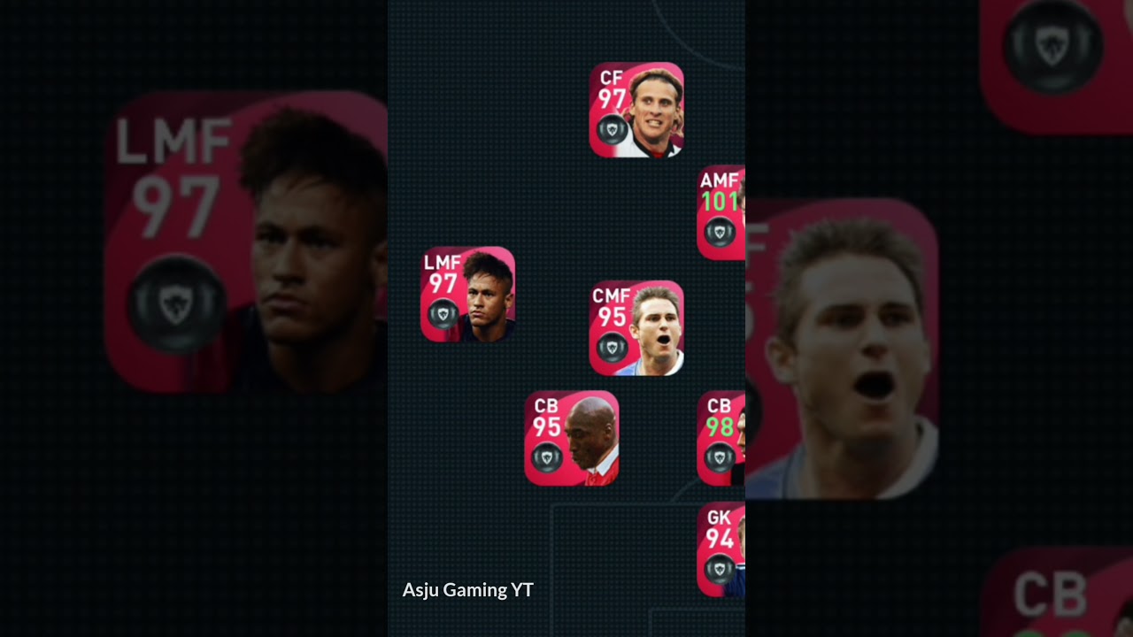 My iconic squad 🤩 | Pes 21 mobile 