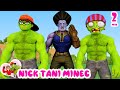 ZombieHulk Attack NickHulk Home | Scary Teacher 3D Team Miss Thanos & Tani Ironman Minecraft