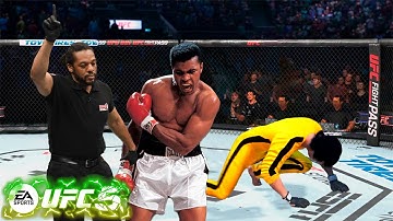 UFC5 Bruce Lee vs Muhammad Ali EA Sports UFC 5 PS5