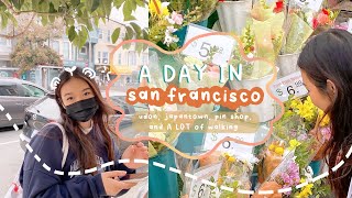 sf: udon, japan town, pin shop, & alot of walking | vlog 02