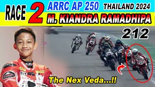 MK Ramadhipa I Race 2 ARRC AP 250 Thailand 2024 I Diantara Kepungan Senior #motogp2024 #astrahonda
