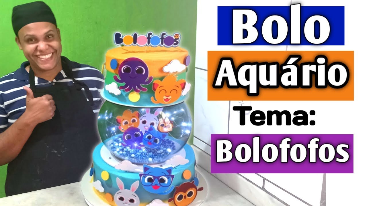 BOLO  AQUÁRIO   Bolofofos