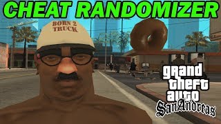 GTA San Andreas Cheat Randomizer Speedrun - A New Cheat Every 20 Seconds!